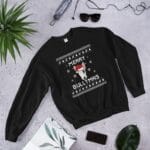Bull Terrier Christmas Sweater, Bull Terrier Ugly Xmas Sweatshirt, Bull Terrier Christmas Gift, Merry Bullymas, Bull Terrier Jumper Holiday il_794xN.2140643101_1qun