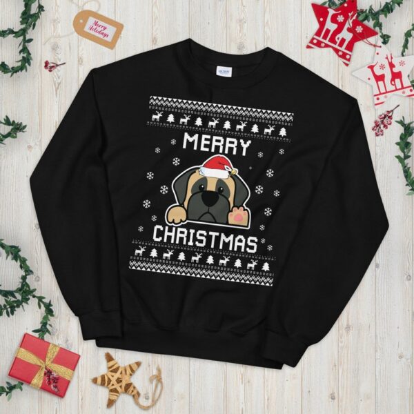 Bullmastiff Dog Ugly Christmas Sweater - Image 4