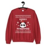 Panda Christmas Sweater, Panda Ugly Xmas Sweatshirt, Panda Christmas Gift, Merry Pandamas, Panda Jumper Holiday Gift Panda Christmas Sweater, Panda Ugly Xmas Sweatshirt, Panda Christmas Gift, Merry Pandamas, Panda Jumper Holiday Gift