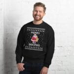 Saxophone Ugly Christmas Sweater, Saxophonist Xmas Sweatshirt, Sax Player Christmas Gift, Merry Saxomas, Holiday Gift for Saxophone Teacher il_794xN.3422476555_9wl8