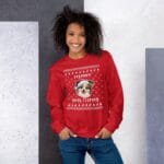 Shetland Sheepdog Christmas Sweater, Shetland Sheepdog Dog Ugly Xmas Sweatshirt, Sheltie Owner Holidays Christmas Gift, Merry Sheltiemas il_794xN.5381321359_91ct