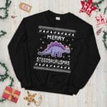 Stegosaurus Ugly Christmas Sweater, Stegosaurus Lover Xmas Sweatshirt, Stegosaurus Christmas Gift, Holiday Gift for Stegosaurus Dino Lovers il_794xN.3388122244_t84h