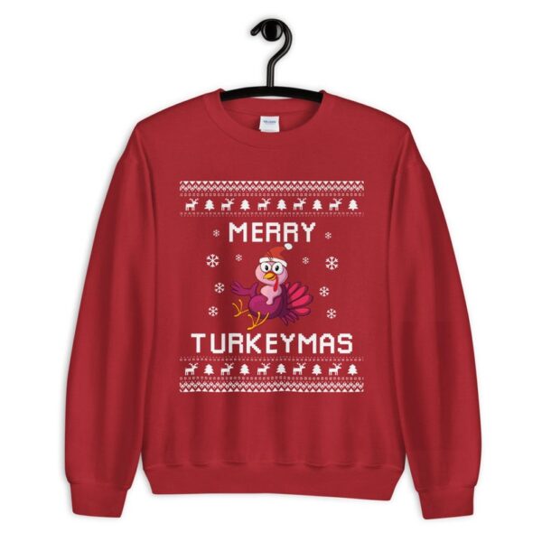 Turkey Bird Christmas Sweater, Turkey Ugly Xmas Sweatshirt, Turkey Christmas Gift, Merry Turkeymas, Turkey Jumper Holiday Gift