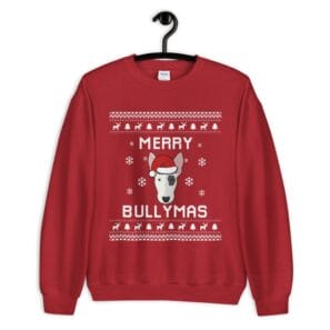 Bull Terrier Ugly Christmas Sweater – Holidays Gift for Dog Lovers