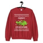 Crocodile Ugly Christmas Sweater – Holidays Gift for Crocodile Lovers