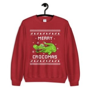 Crocodile Ugly Christmas Sweater – Holidays Gift for Crocodile Lovers