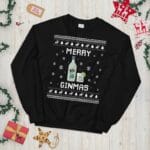 Gin Ugly Christmas Sweater, Gin Lover Xmas Sweatshirt, Gin Christmas Gift, Merry Ginmas, Holiday Gift for Gin Lovers il_794xN.3379652724_qiai Gin Ugly Christmas Sweater – Holidays Gift for Gin Lovers