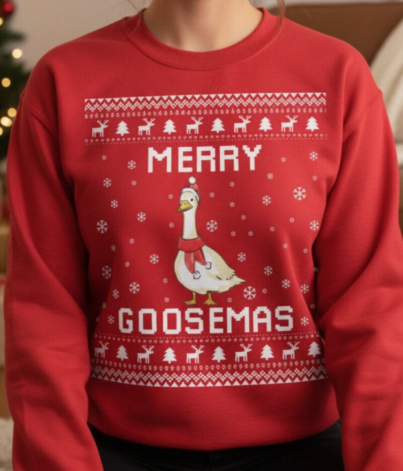 Goose Ugly Christmas Sweater – Funny Holiday Gift Idea for Goose Lovers Goose Ugly Christmas Sweater – Funny Holiday Gift Idea for Goose Lovers