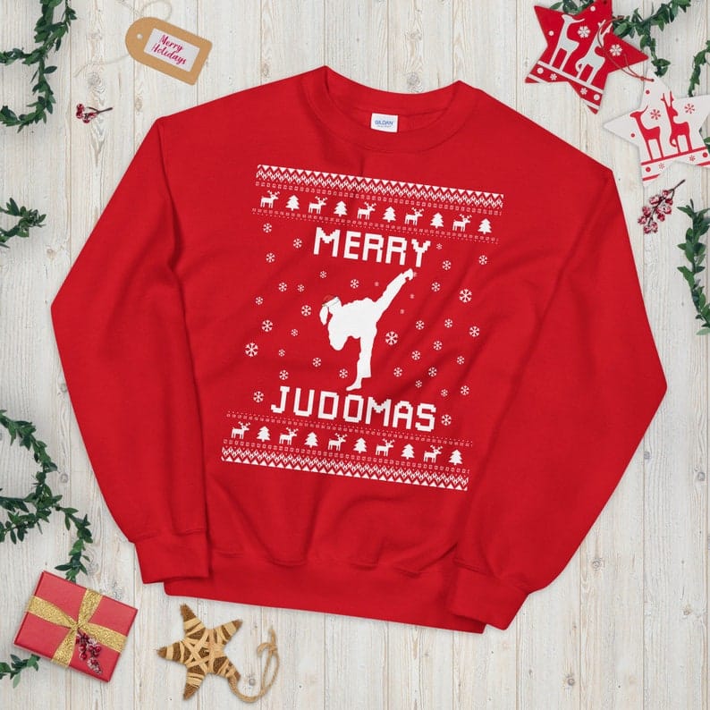 Judo Ugly Christmas Sweater for Judo Lover Judo Ugly Christmas Sweater – Holidays Gift Idea for Judo Lovers
