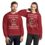 Merry Weedmas Ugly Christmas Sweater – Holidays Gift for Stoner Fans