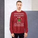 Merry Weedmas Ugly Christmas Sweater – Holidays Gift for Stoner Fans