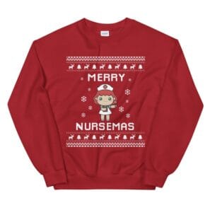 Nurse Ugly Christmas Sweater – Holidays Gift Idea for Nurses