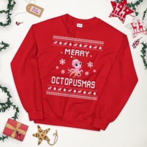 Octopus Ugly Christmas Sweater – Holidays Gift Idea for Octopus Lovers