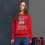 Opossum Lover Ugly Christmas Sweater