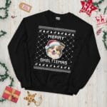Shetland Sheepdog Ugly Christmas Sweater – Holidays Gift Idea for Sheltie Lovers