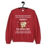 Squirrel Ugly Christmas Sweater – Holidays Gift Idea for Squirrel Lovers