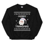 Transgender Ugly Christmas Sweater – Funny Holiday Gift Idea for Trans Pride Lovers