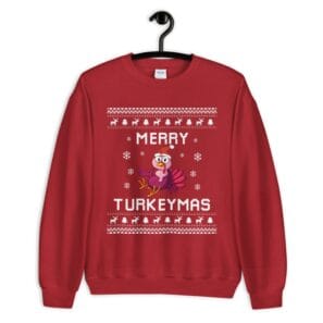 Turkey Ugly Christmas Sweater – Holiday Gift Idea for Turkey Bird Lovers