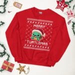 Turtle Ugly Christmas Sweater – Funny Holiday Gift Idea for Turtle Lovers