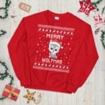 Wolf Ugly Christmas Sweater – Holidays Gift Idea for Wolf Lovers