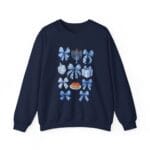Coquette Bow Hanukkah Ugly Sweater - Funny Holiday Gift Idea for Women