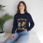 Dreidel Ugly Hanukkah Sweater – Funny Gift for Jewish Humor Lovers