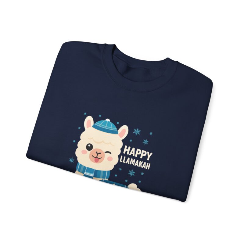 Happy Llamakah Sweater – Funny Hanukkah Gift for Jewish Llama Fans