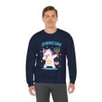 3691219738712587036_2048.jpeg Jewnicorn Ugly Hanukkah Sweater – Funny Jewish Unicorn Holiday Gift