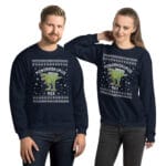 Menorasaurus Ugly Hanukkah Sweater – Funny Gift Idea for T‑Rex Lovers unisex-crew-neck-sweatshirt-navy-front-690b6b9c80d9c Menorasaurus Ugly Hanukkah Sweater - Gift for T-Rex Lovers