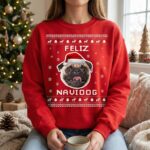 feliz-navidog-personalized-dog-photo-ugly-christmas-sweater-1 Custom Dog Photo Christmas Sweater - Funny Feliz Navidog Ugly Xmas Gift for Dog Lovers & Owners